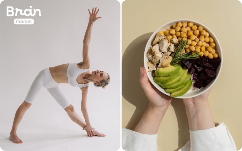 progesteron cviceni jidlo